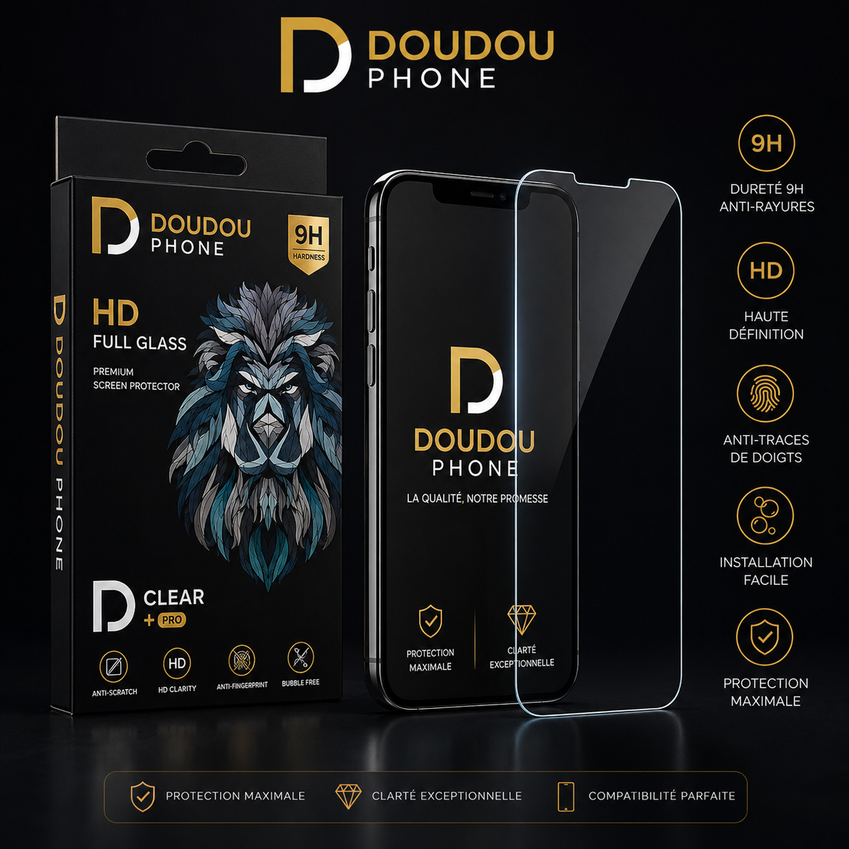 Protection Écran Premium doudou phone
