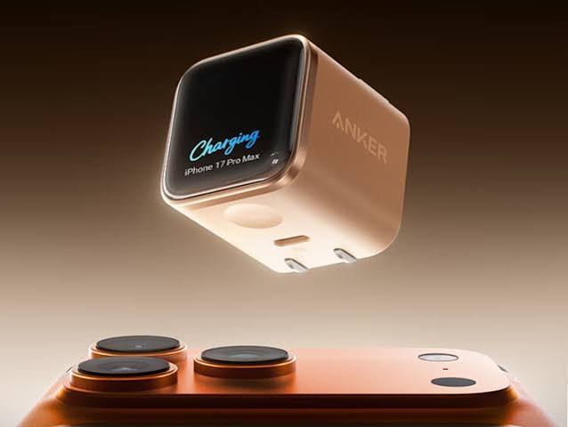 PRISE ANKER NANO 45W 1C TYPE C AVEC ECRAN POUR IPHONE